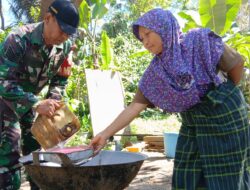 TMMD Kodim 1606 Buka Akses, Petani Aren Lebih Sejahtera.