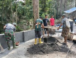 TNI dan Warga Bersatu Wujudkan Jalan Penghubung Antardusun