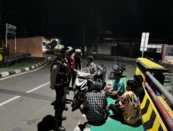 Sat Samapta Polres Dompu Gelar Patroli Malam Cegah Gangguan Kamtibmas