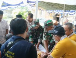 TNI dan Relawan Gelar Sunat Massal di Langko Sambut HUT TNI ke-80