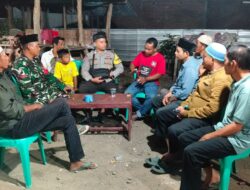 Peduli dalam setiap situasi, Bhabinkamtibmas Desa Seran Turut Berbela Sungkawa