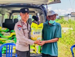 Polres Dompu melalui Sat Binmas melaksanakan Gerakan Pangan Murah (GPM) Polri bersamaan dengan Penanaman Jagung Serentak Kuartal IV Tahun 2025, Rabu (08/10/2025) di Lingkungan Sawete Barat, Kelurahan Bali, Kecamatan Dompu