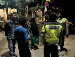 Polsek Taliwang Laksanakan Patroli Dialogis di Desa Tamekan, Warga Dihimbau Waspada dan Aktif Jaga Kamtibmas