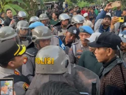 Kapolres Lombok Barat Redam Ketegangan Aksi Spontanitas Massa di Lembar