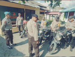 Untuk menjaga kesiapan operasional dan mendukung kelancaran tugas di lapangan, Kanit Binmas Polsek Woja Aiptu Apriadi melaksanakan pemeriksaan rutin kendaraan dinas Bhabinkamtibmas bertempat di halaman Mapolsek Woja, Kecamatan Woja, Kabupaten Dompu