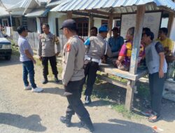 Polsek Taliwang Gelar Patroli Dialogis di Pelabuhan Lalar: Polisi Humanis, Dekat dengan Warga