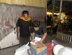 Gagalkan Jual Edar Miras, Tim Opsnal Polsek Asakota Sita 3 Dus Arak Bali dan 2 Dus Bir Bintang