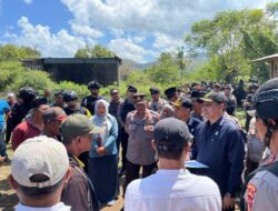 Eksekusi Lahan 6 Hektare di Hu’u Ricuh, Pelaku Pembacokan Dievakuasi Lewat Laut