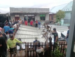 Diterjang Puting Beliung, Rumah Warga di Moyo Utara Alami Kerusakan Parah