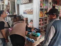 Polres Lombok Barat Pantau Harga Beras di Pasar Gerung