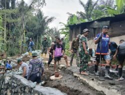 Talud TMMD ke-126 Hampir Rampung, Bukti Nyata Sinergi TNI dan Rakyat