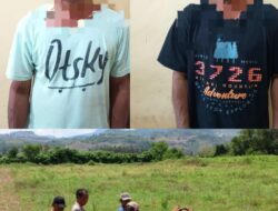 Polsek Lunyuk Berhasil Mengamankan Dua Terduga Pelaku Pencurian Hewan Ternak