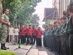 Jaga Kesehatan dan Sukseskan Program Nasional, Pesan Tegas Dandim 1606/Mataram