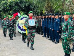Upacara Militer Khidmat Warnai Perpisahan Prajurit Teladan Kodim 1606