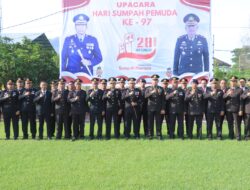 Semangat Menyala Personel Polres Sumbawa Barat dii Bumi Pariri Lema Bariri: Kapolres Sumbawa Barat Pimpin Upacara Hari Sumpah Pemuda 2025