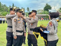 Kapolres Lombok Utara Kukuhkan Tiga Pamapta: Wujud Polisi Humanis di Garda Terdepan Pelayanan Publik
