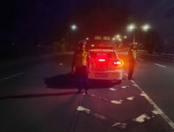 Patroli Malam Satlantas Lombok Barat Amankan By Pass BIL 2