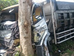 Sat Lantas Polres Loteng Olah TKP Laka Lantas di Praya Tengah, Dua Korban Meninggal Dunia.