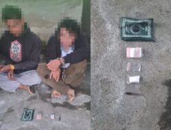 Diduga Edarkan Sabu di Janapria, Dua Pria Asal Pringgarata Diamankan Polres Loteng. ‎