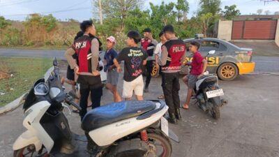 Patroli Sat Samapta Polres Sumbawa Cepat Tangani Laporan Kecelakaan di Seketeng
