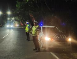 Satlantas Lobar Intensifkan Patroli Malam di Bypass BIL