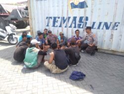 Polsek Kawasan Pelabuhan Laut Bima Gelar Patroli Rutin, Ciptakan Situasi Aman Dan Nyaman Di Area Pelabuhan