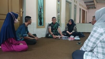 Sentuhan Empati Dandim 1606 Mataram Bersama Ketua Persit dan Babinsa Perempuan di Wilayah Binaan