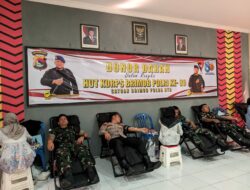 Satbrimob Polda NTB Gelar Donor Darah Sambut HUT ke-80 Korps Brimob Polri