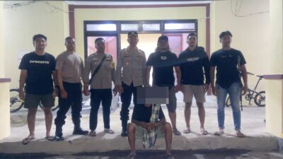 Tim Opsnal Sat Reskrim dan Personel Polsek Wawo Amankan Terduga Pelaku Pembakaran Penginapan di Pemandian Wawo