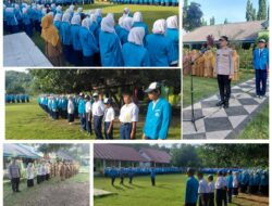 Polsek Maluk Melaksanakan Sosialisasi SMA Kemala Taruna Bhayangkara di SMPN 1 Maluk