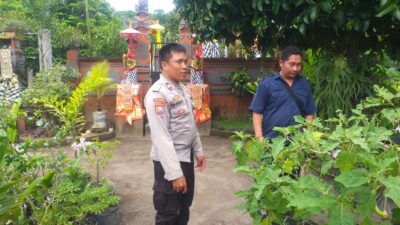 Gerakan Tanam Mandiri, Bhabinkamtibmas Kuripan Perkuat Ketahanan Pangan Lokal