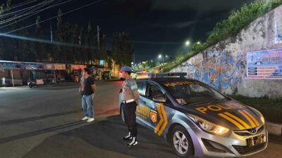 Polsek Kediri Intensifkan Patroli di Bypass BIL, Sasar 3C dan Balap Liar