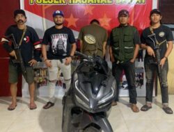 Modus Pinjam Motor untuk Beli Nasi, Pelaku Bawa Kabur Motor Teman – Tim Opsnal Polsek Rasbar Ringkus