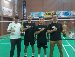 PB SETIA BHAYANGKARA POLRES LOMBOK TENGAH RAIH JUARA 1 TURNAMEN BULUTANGKIS “YUDHISTIRA CUP 2025”
