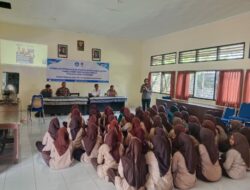 POLSEK PRAYA GELAR SOSIALISASI PEMBUKAAN “SMA KEMALA TARUNA BHAYANGKARA” T.A. 2026/2027 DI SMPN 3 PRAYA