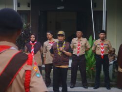 Ikuti Jambore Daerah, Kontingen Pramuka Kota Mataram Dilepas Ketua Kwarcab Kota Mataram.