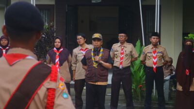 Ikuti Jambore Daerah, Kontingen Pramuka Kota Mataram Dilepas Ketua Kwarcab Kota Mataram.