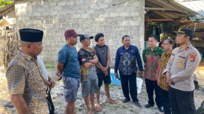 Kapal GT 17 Karam di Labangka, Tim SAR dan Polsek Labangka Tangani Evakuasi 4 Awak Kapal