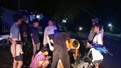 Antisipasi Aksi Balapan Liar, Polsek Woha Sisir Titik Rawan Hingga Dini Hari