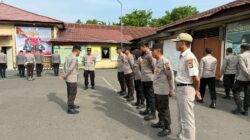 POLRES DOMPU GELAR SOSIALISASI LARANGAN GAYA HIDUP HEDON BAGI PNPP DAN KELUARGA