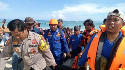Dengan Kemampuan dan Pengabdian Tulus, Satpolairud Polres Bima dan Tim SAR Gabungan Evakuasi Korban Laka Laut