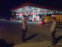 Minimalisir Potensi Guankamtibmas di Malam Hari Polsek Bolo Sasar Titik Rawan Hingga dini Hari di Wilayah Hukumnya