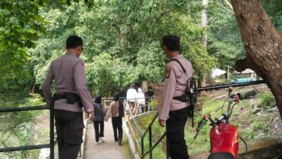 Hadir Mengayomi, Polsek Madapangga Gelar Patroli PAM Wisata di dua Tempat Lokasi Wisata