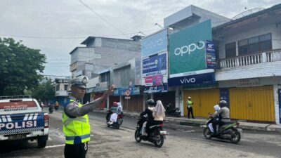 Sat Lantas Polres Bima Kota Gelar Rawan Pagi, Wujud Pelayanan Prima demi Kamseltibcarlantas