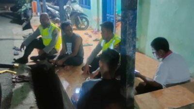 Polsek Seteluk Laksanakan Patroli Dialogis di Desa Seteluk Tengah