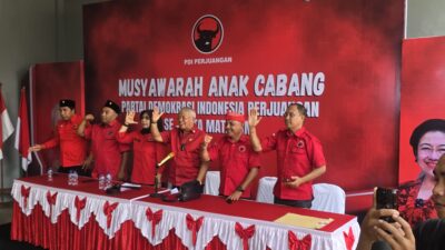 Musancab : PDI Perjuangan Kota Mataram Konsolidasi Kader, Tegas Tolak Pilkada Melalui DPRD.