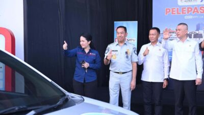 Jasa Raharja Hadiri Pelepasan Tim Liputan Mudik B-Universe 2026, Dukung Informasi Publik yang Akurat dan Keselamatan Berkendara selama Idulfitri 2026