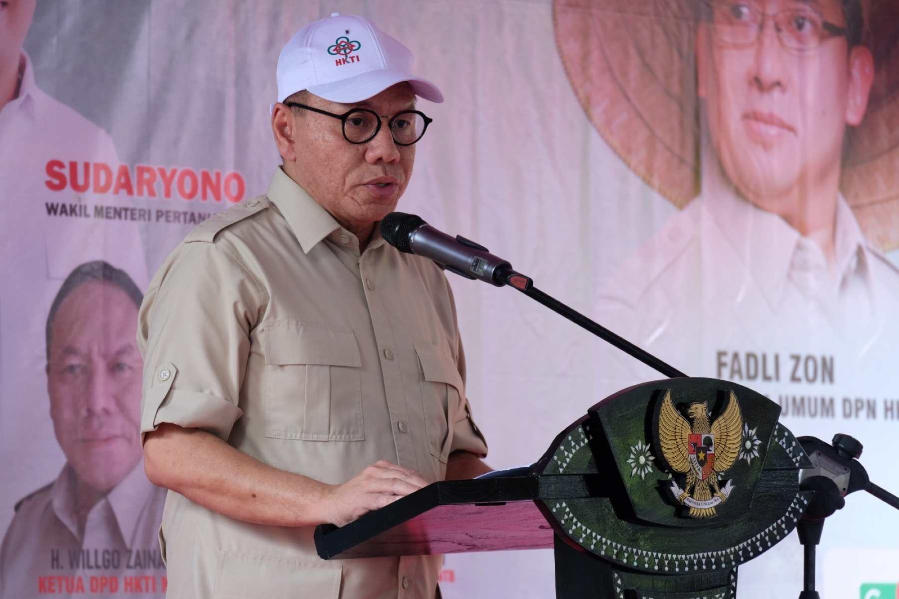 Ketua DPD HKTI NTB H. Willgo Zainar.