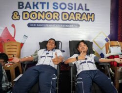 Peduli Sosial, Lapas Lombok Barat Gelar Donor Darah Dalam Rangka HBP ke-62.