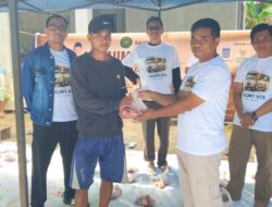 Peduli Sosial, KAUMY NTB Berbagi Daging Qurban Jangkau 3 Kabupaten/Kota.